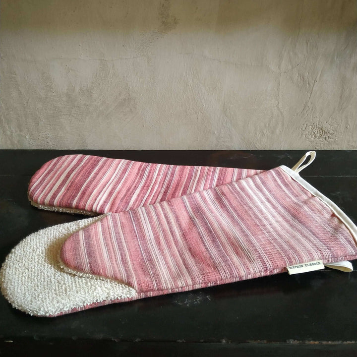 Long Gauntlet oven glove - Red Farm
